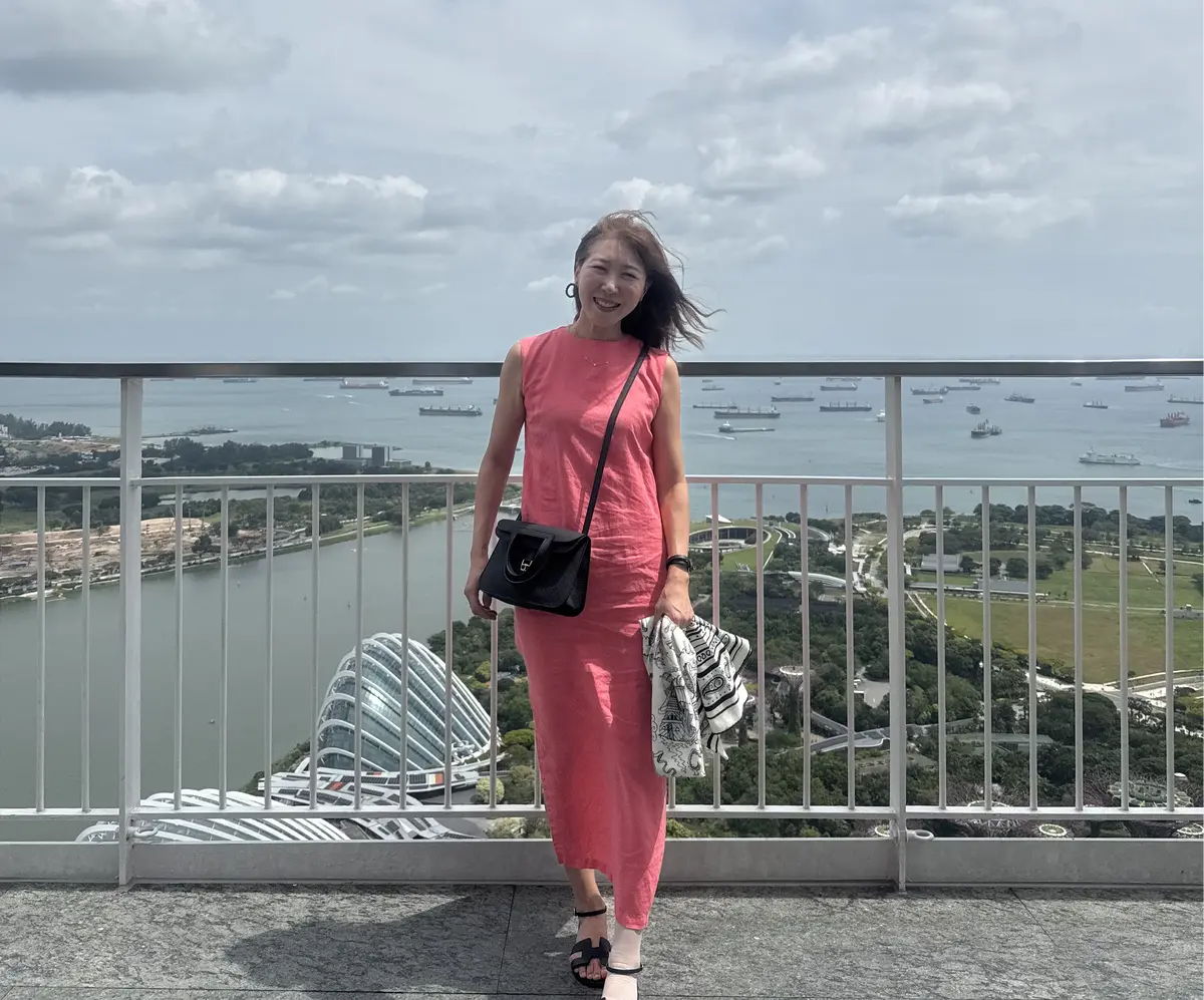 展望フロアと同じ眺め