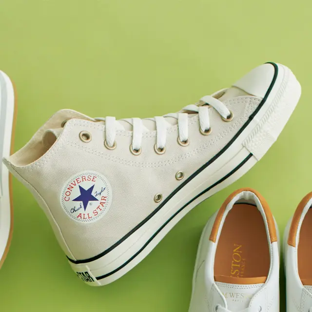 クッション性のあるソールで履きやすい万能ハイカット「コンバース オールスター」