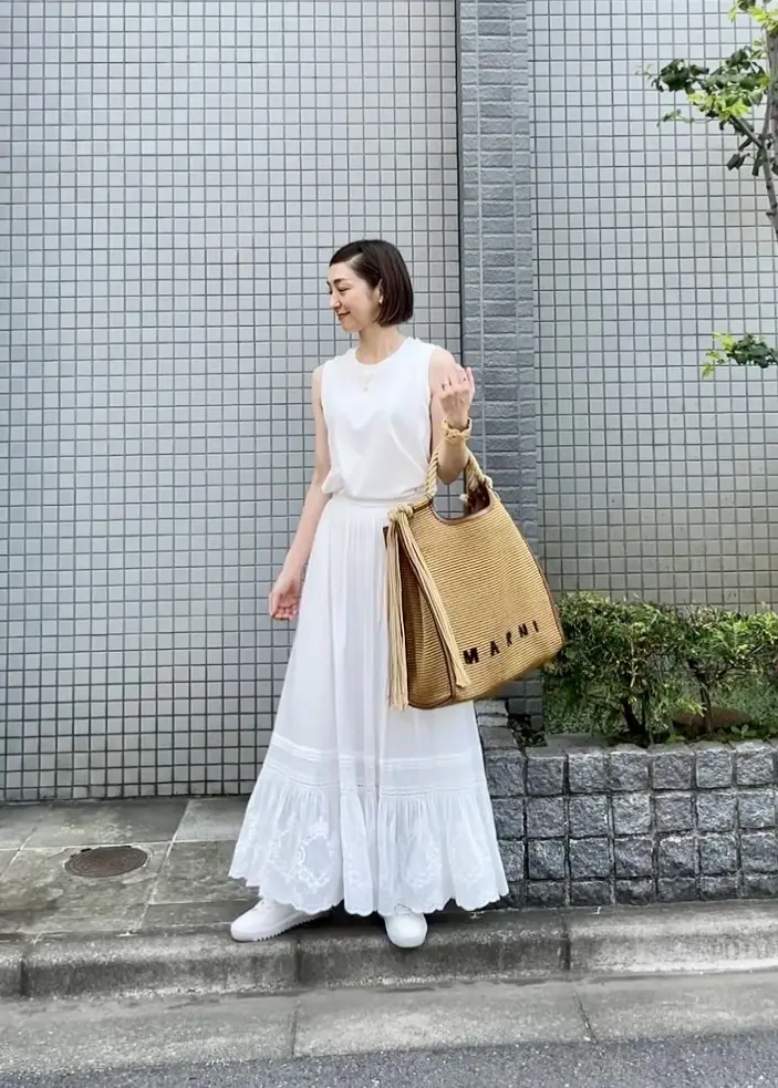 夏のスカートコーデ♡5styleの画像_3