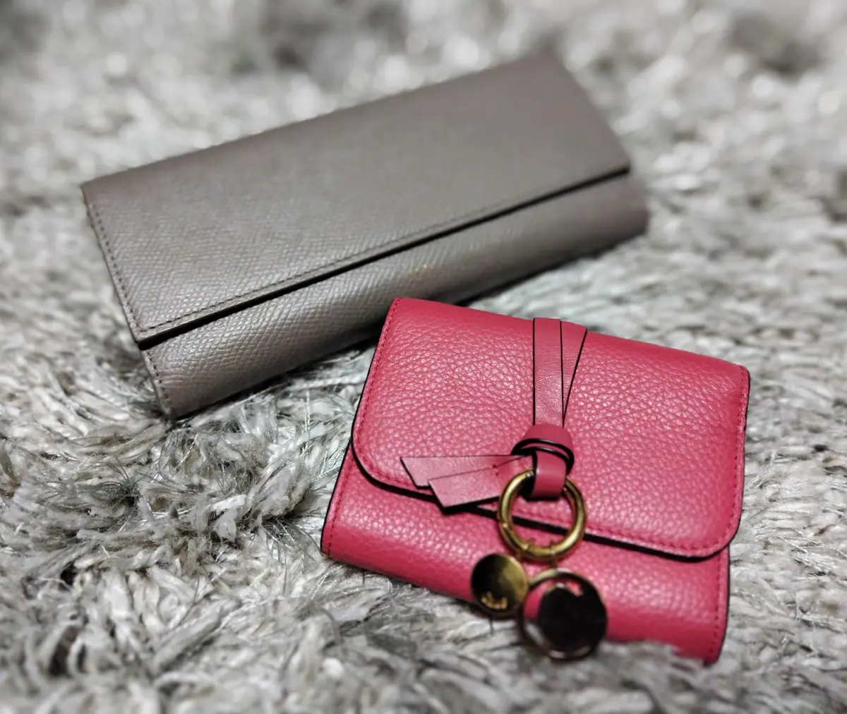 長財布 CELINE　三つ折りウォレット Chloé
