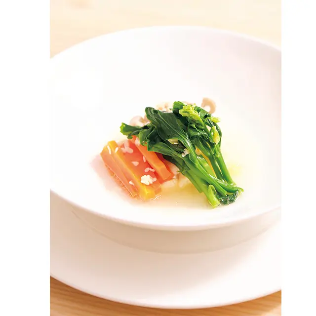 甘味を引き出した蒸し野菜