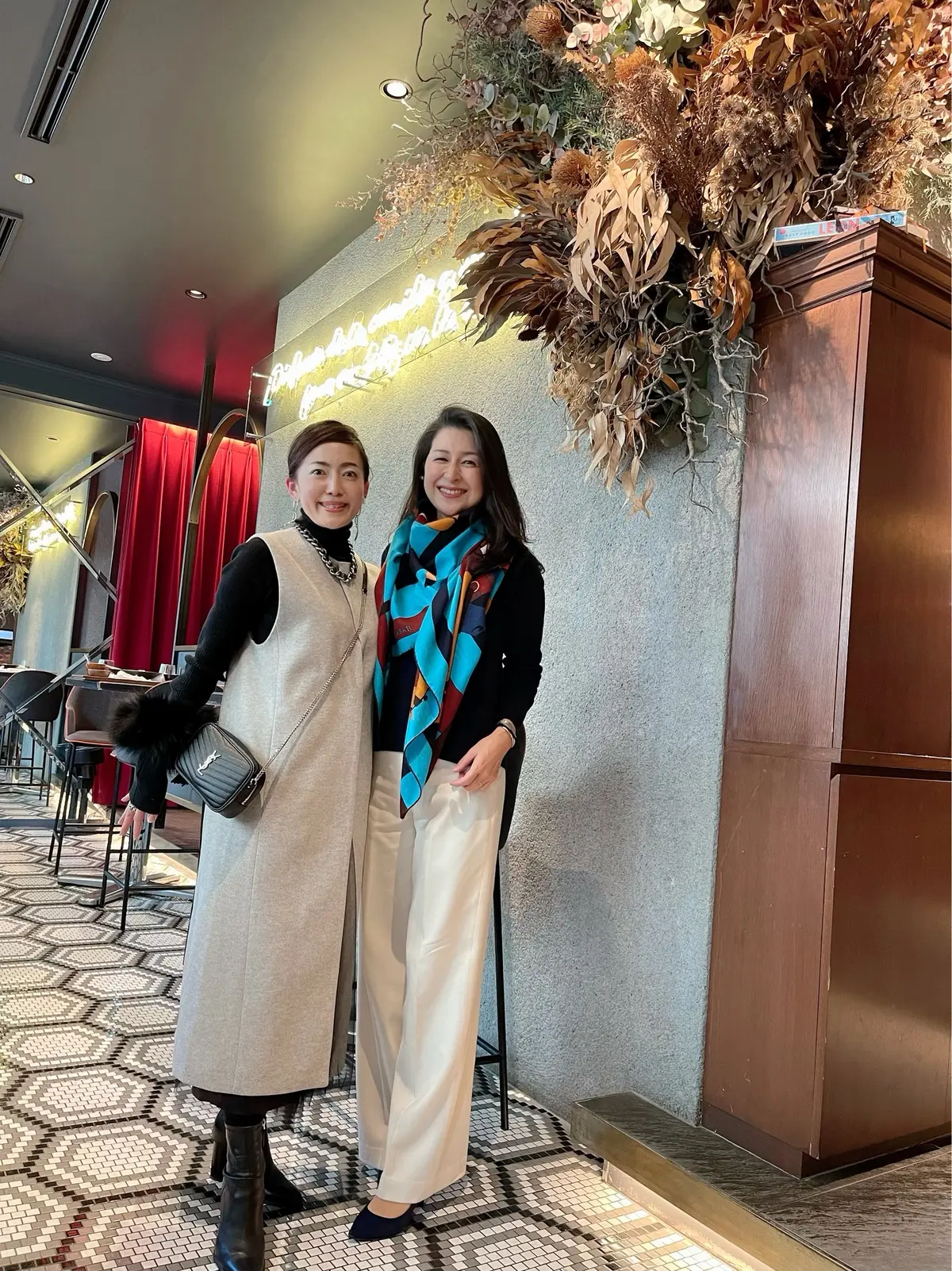 ロングジレコーデで新年ランチ♡の画像_3