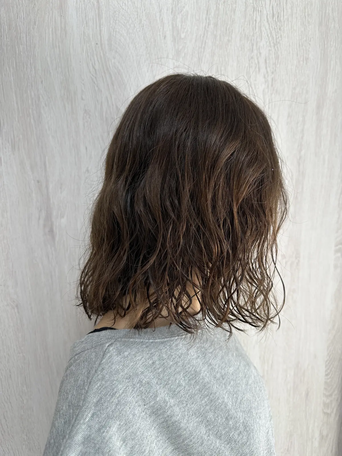 スタイリング後　ヘアケア