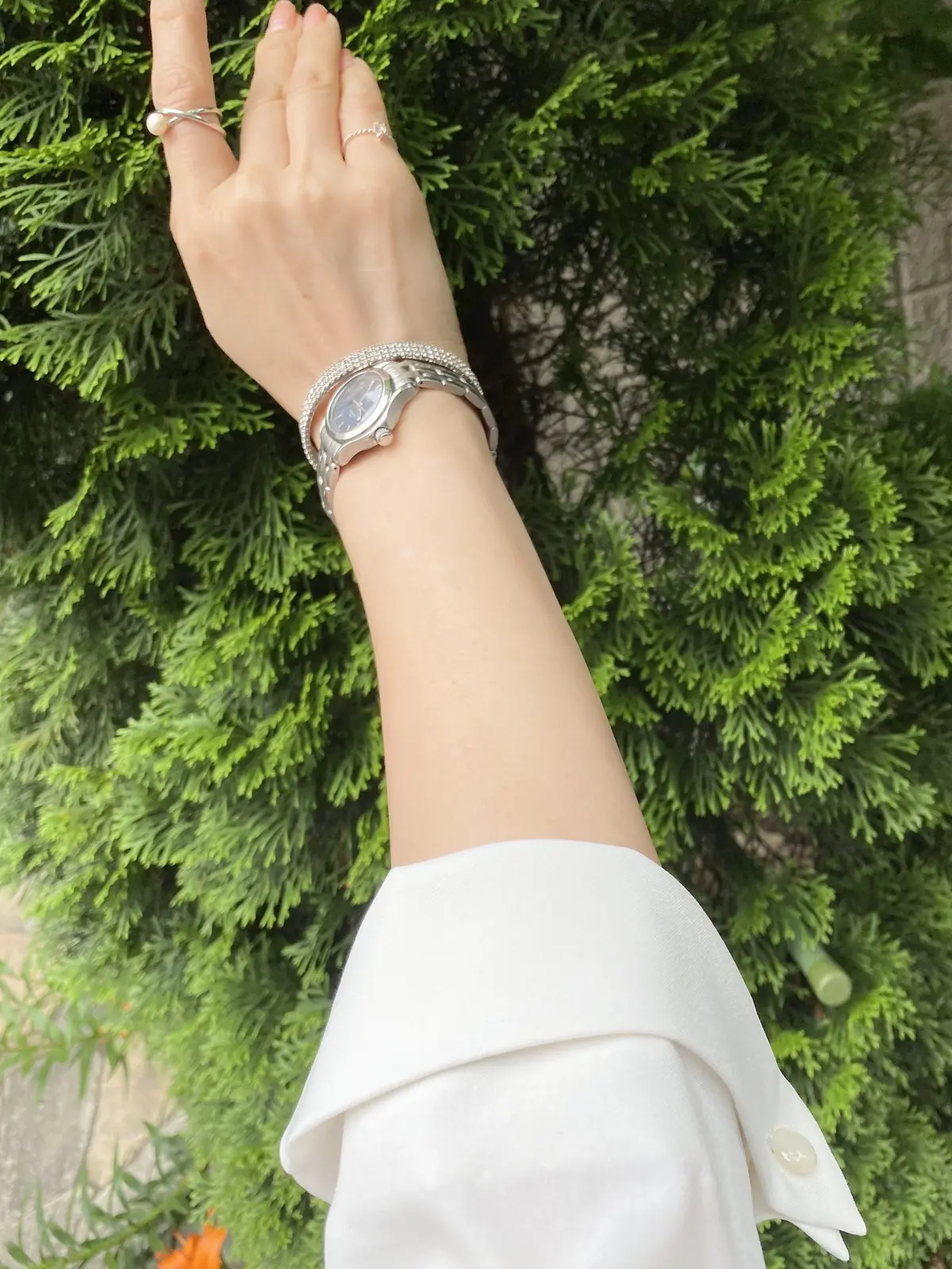 ジャケットのボタンも可愛い