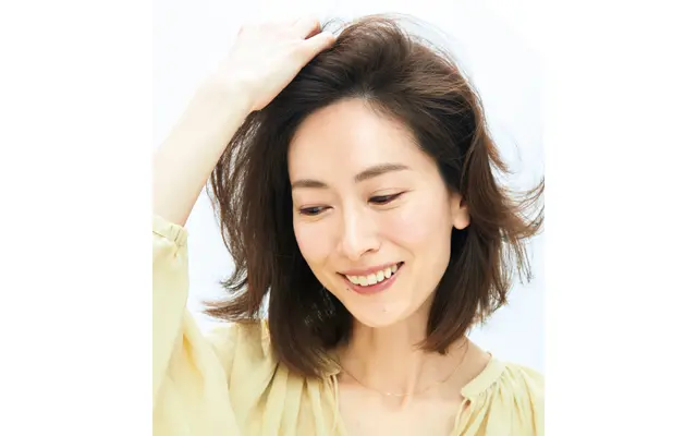 《3》ピンをはずしたら手ぐしでほぐす