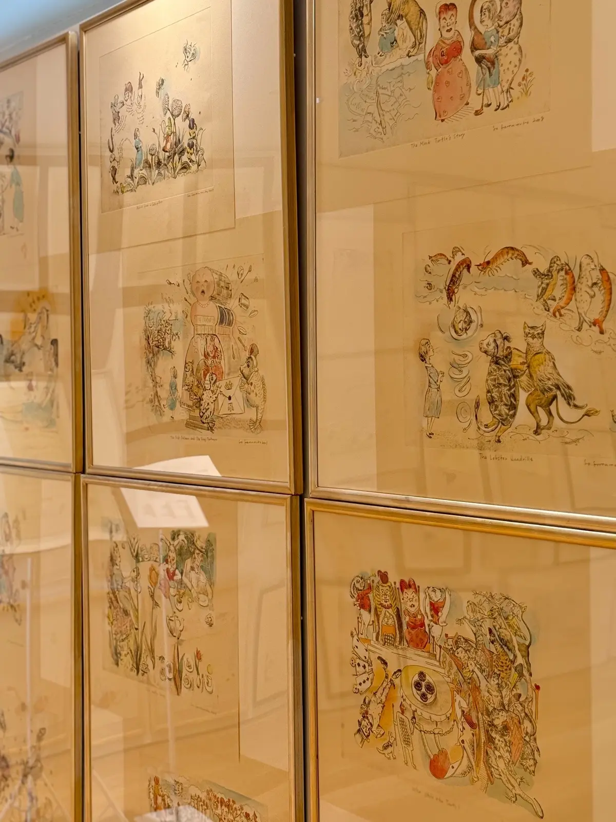 山本容子　山本容子版画展　　不思議の国のアリス　