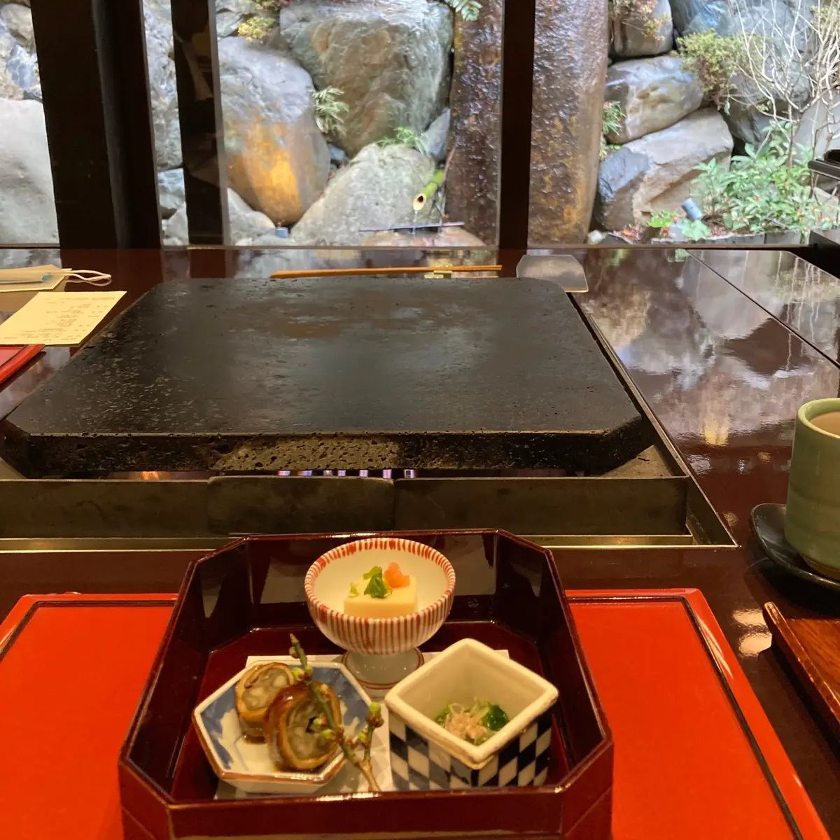 椿山荘「木春堂」で石焼会席ランチの画像_8