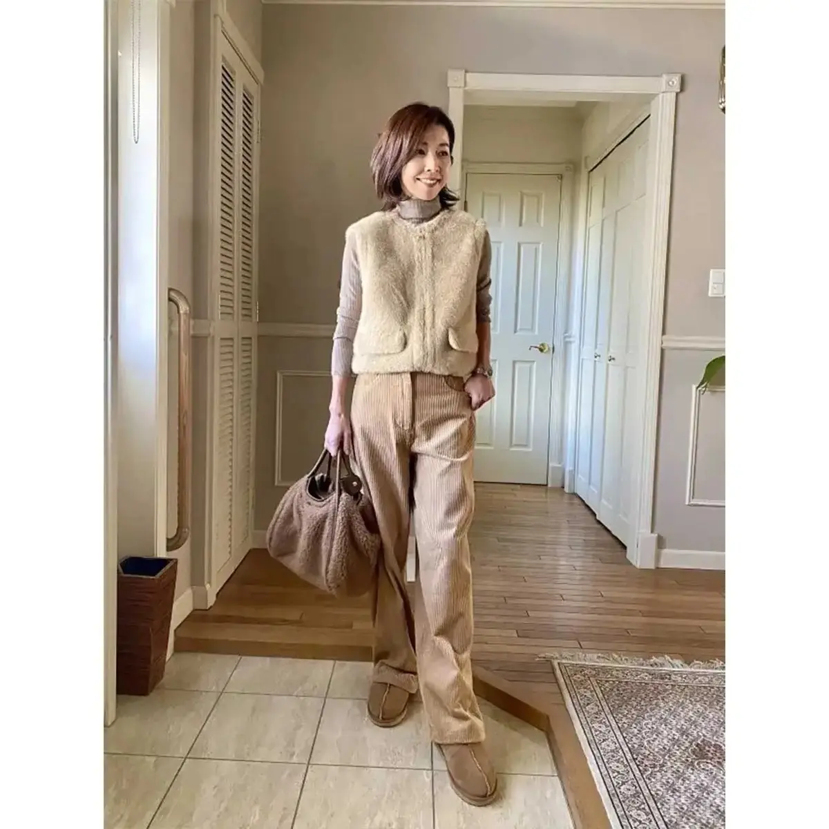 【40代・50代 冬のZARAコーデ】足の画像_32