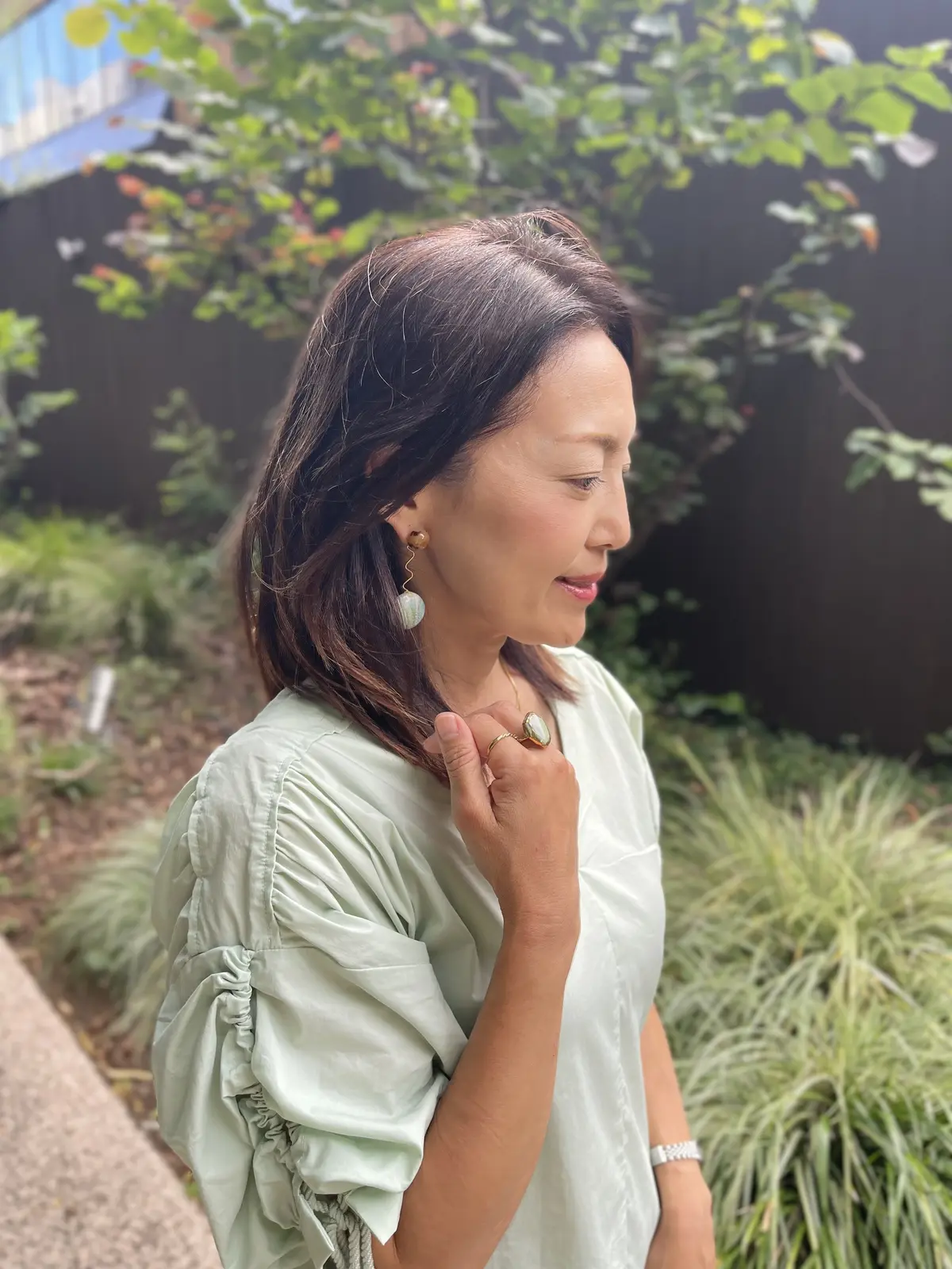 大人の休日in代官山◇アイスグリーンのワの画像_9