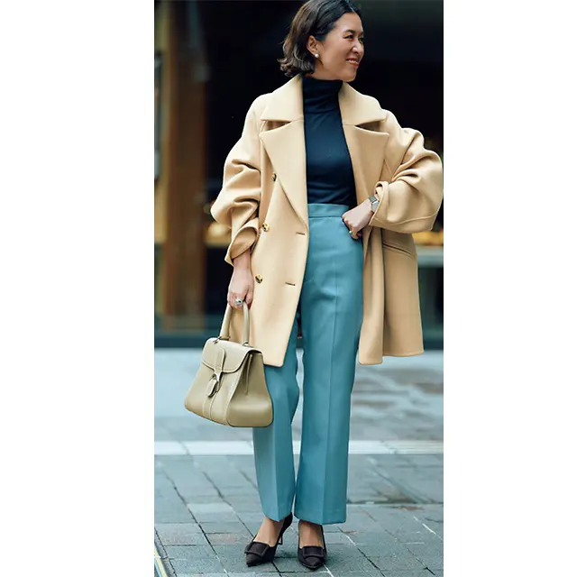 色の濃淡でぼんやり見えを払拭！くすみ色アイテムの取り入れ方【スタイリスト・大草直子の「冬のおしゃれ塾」】