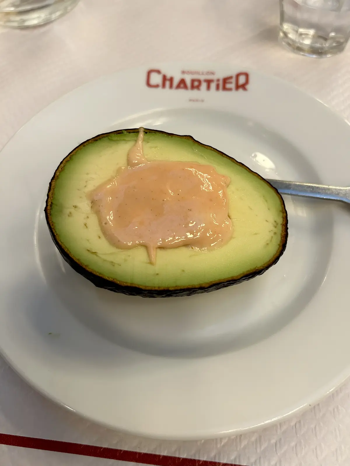 パリ　食べ物「Bouillon Chartier （ブイヨン・シャルティエ）メニュー