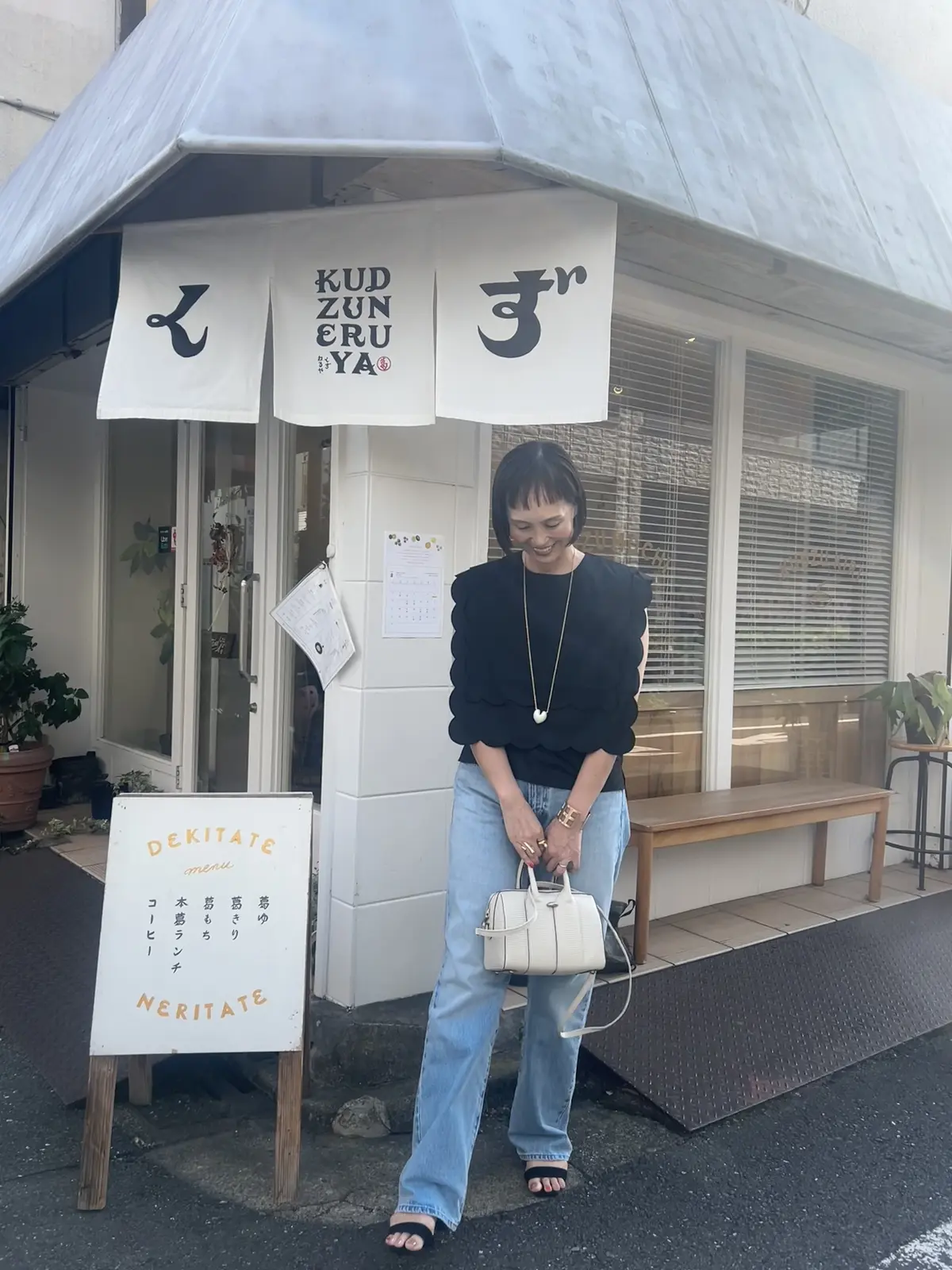 真夏の三者三様モノトーンコーデで世田谷散の画像_12