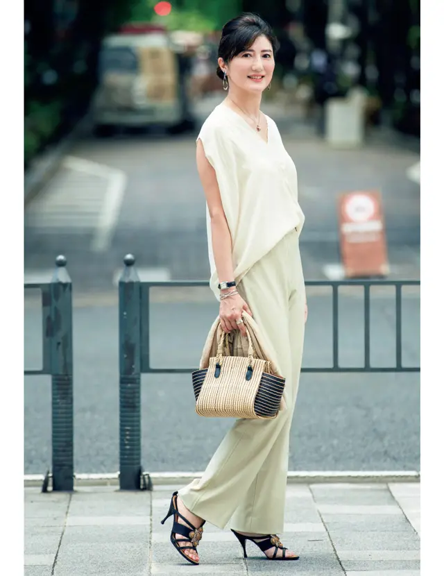 華組　女友だちと会う日のコーデ