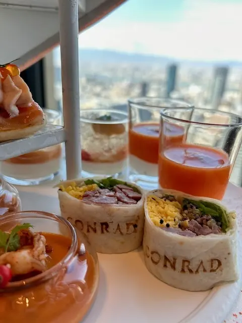 コンラッド大阪のアフタヌーンティーへ🍑の画像_7