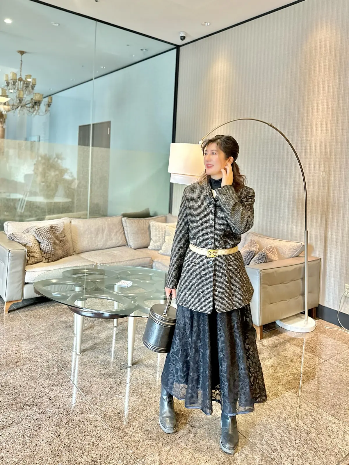 ツイードジャケットで名古屋旅の画像_3