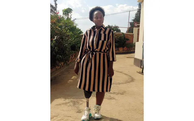 装具の仮合わせ2