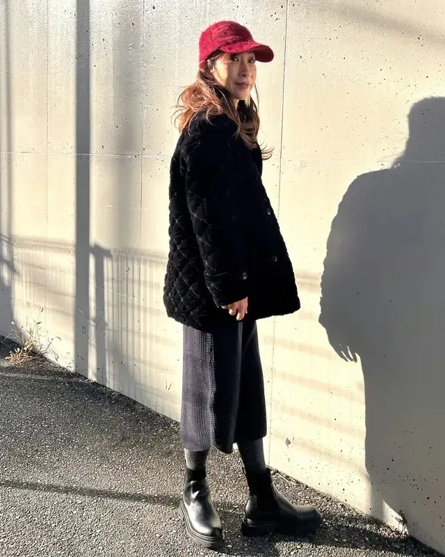 GU ニットソックスブーツ