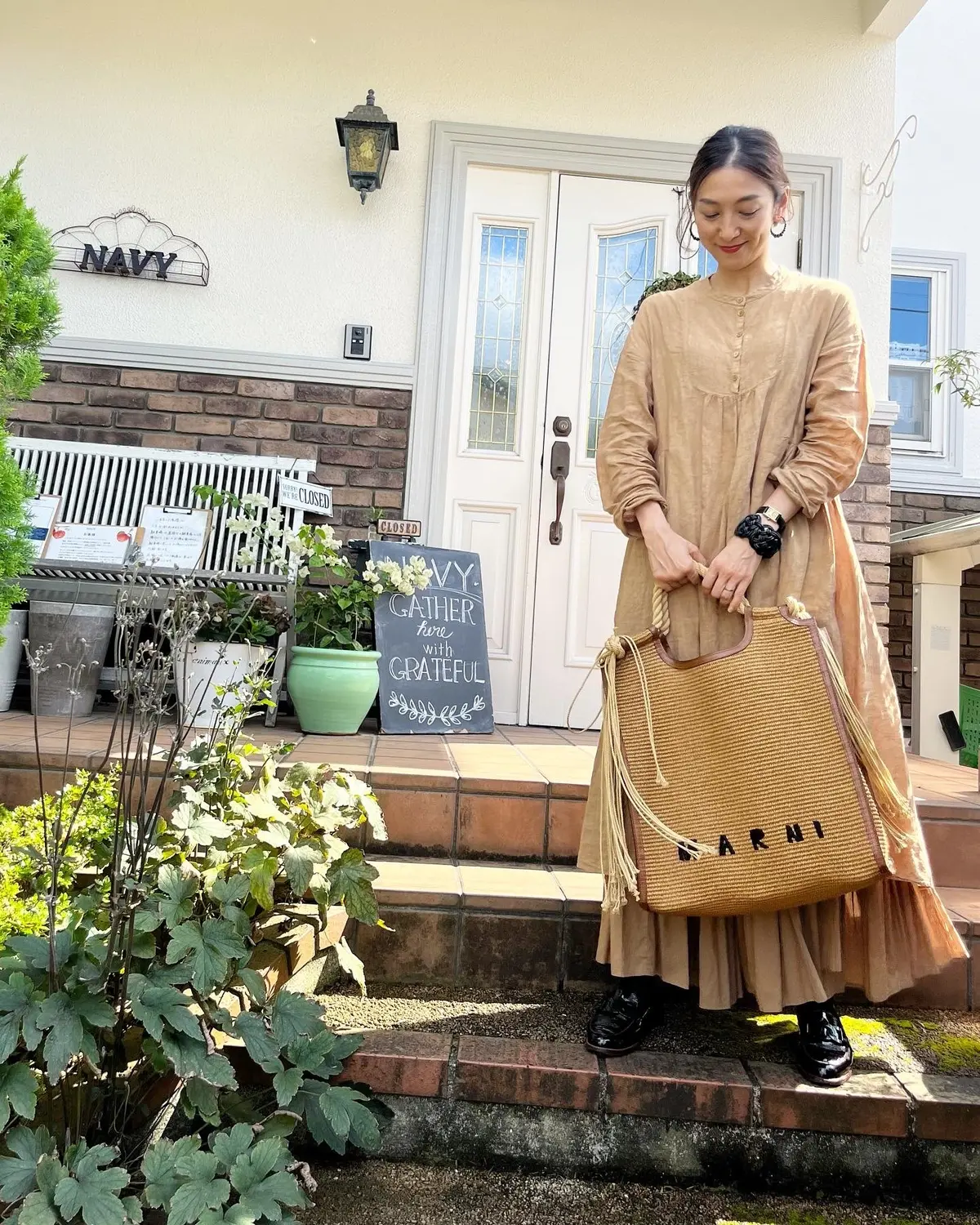 ベージュワンピース♡4styleの画像_2