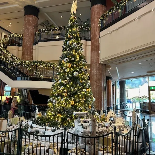 恵比寿　ウェスティン東京のクリスマスツリー