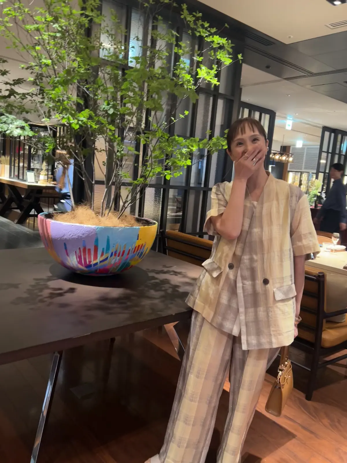 ハイアットセントリック　ノーカラージャケット　半袖ジャケット　アメリヴィンテージセットアップ