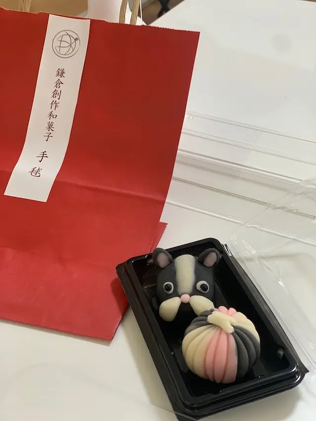鎌倉手毬　和菓子　和菓子作り