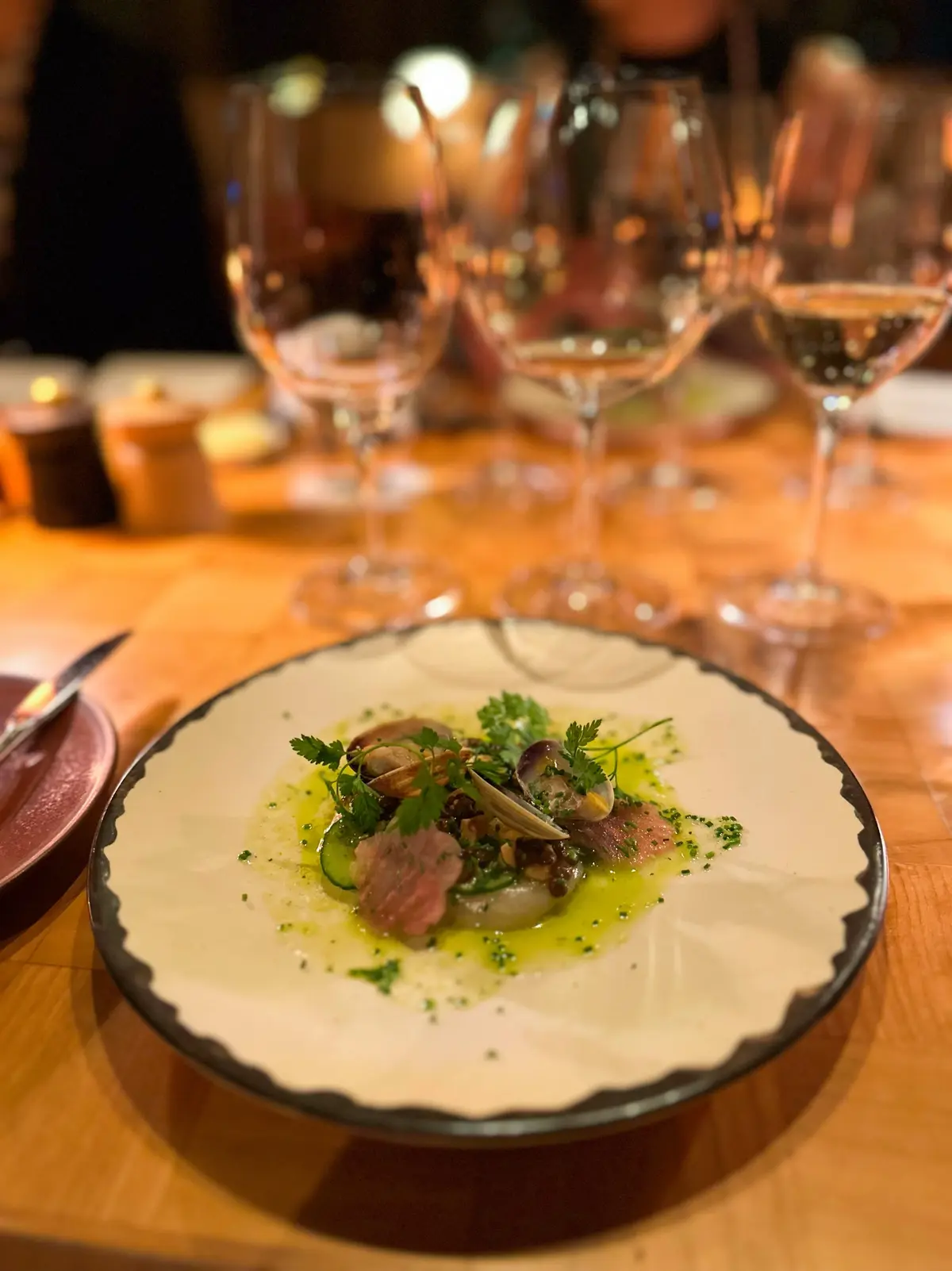 お着物を着てアンダーズ東京ホテルのワインの画像_9