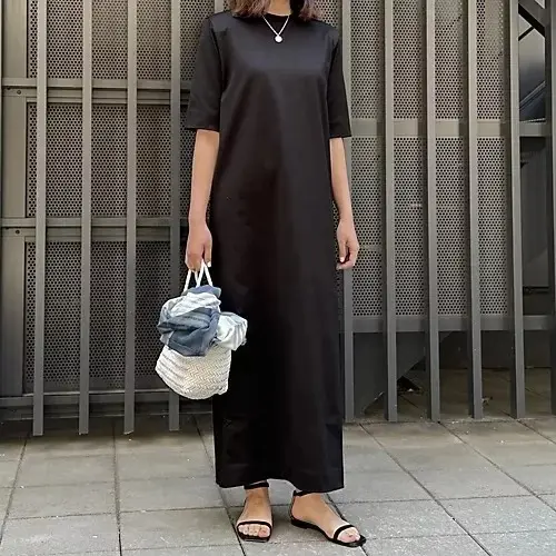 【50代 ワンピース】初夏の大人のワンピの画像_8