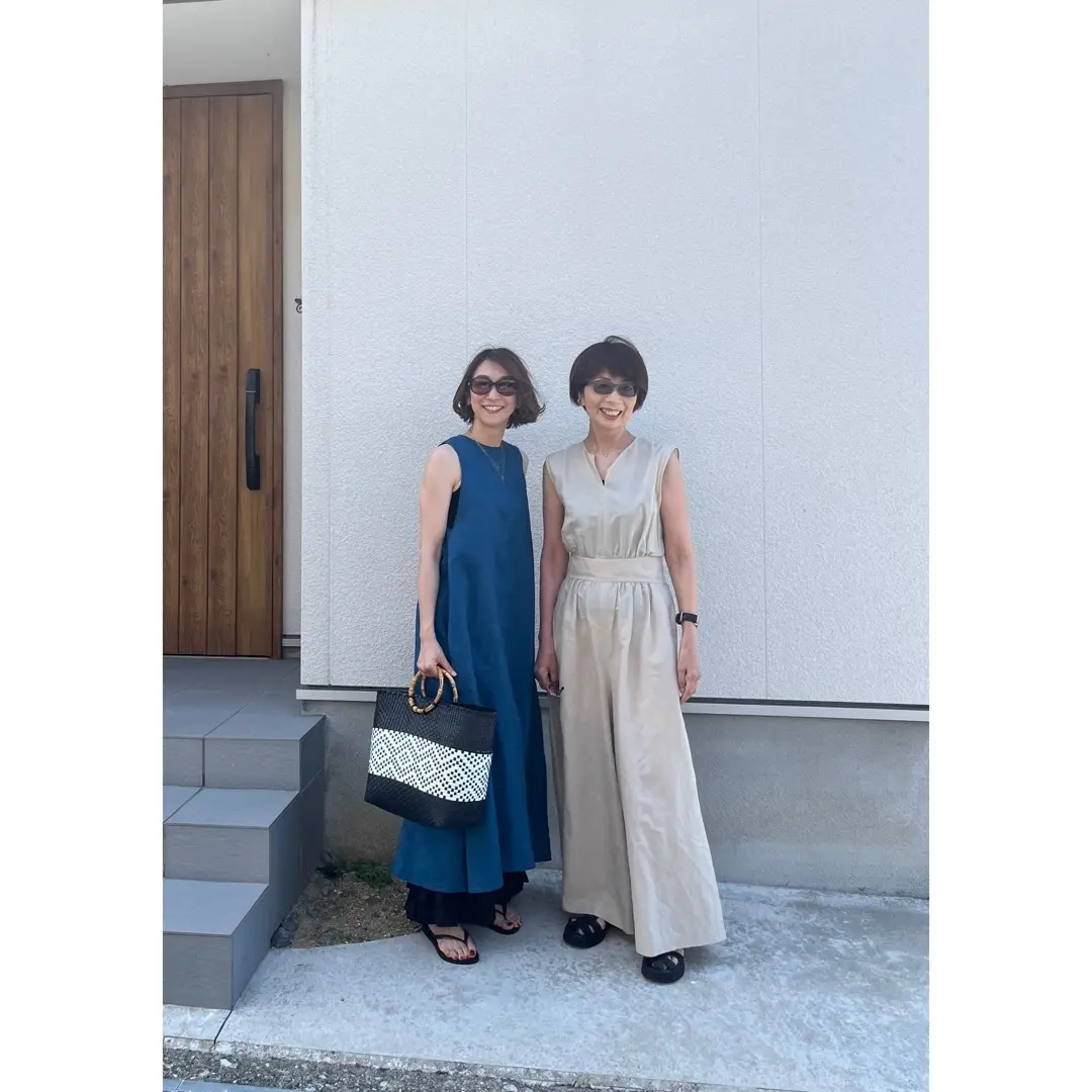 金沢帰省コーデはワンピレイヤード♩の画像_1