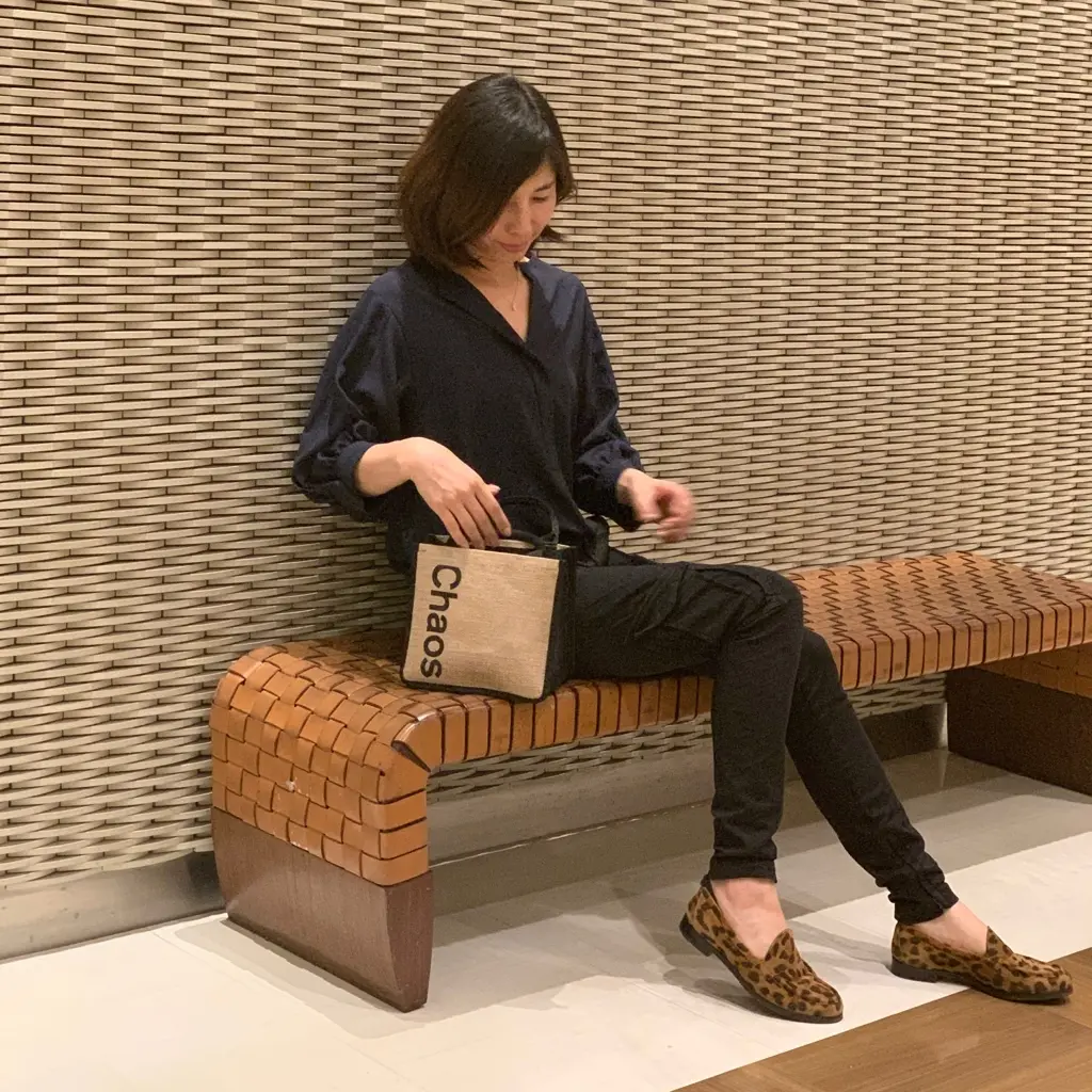 ブラック✖️ネイビーコーデの画像_2