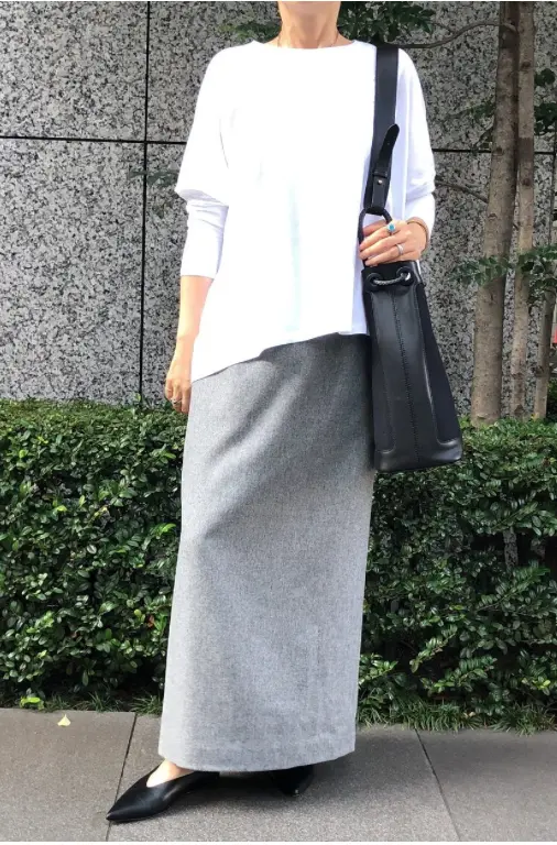 リアルな着こなしを参考に！徳原文子×éの画像_2