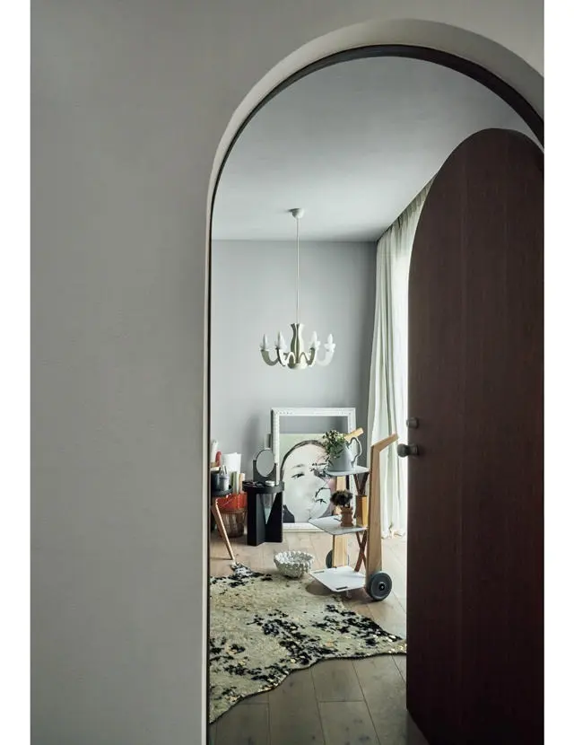 寝室には北欧テイストも加え好きなものを凝縮