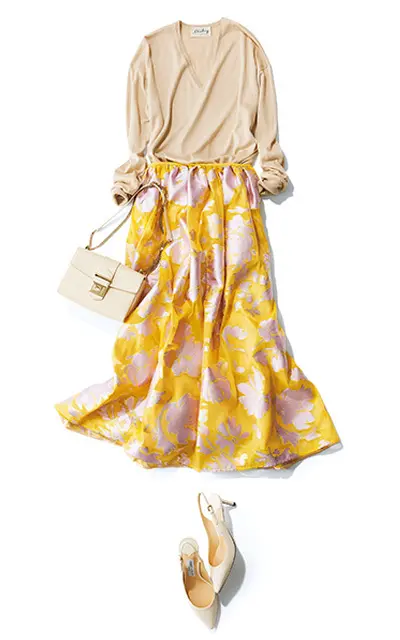 春は“しゃらりん”と揺れるスカートで、一の画像_5