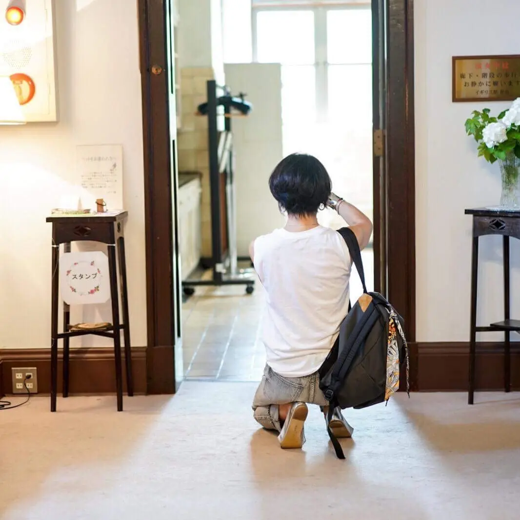 ヘインズ×ビオトープのノースリーブTの画像_7