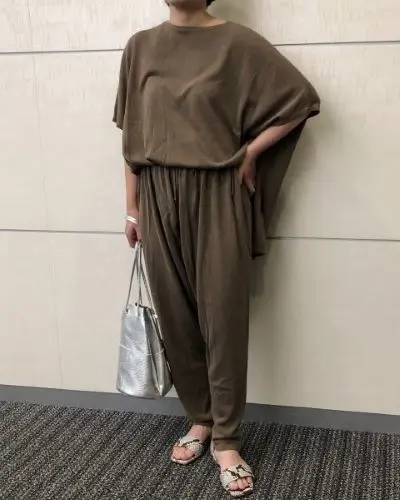 E by eclat ニットオールインワン ￥22,000