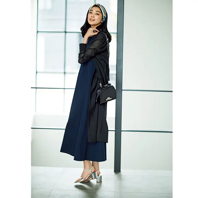 しゃれ見えカーディガン