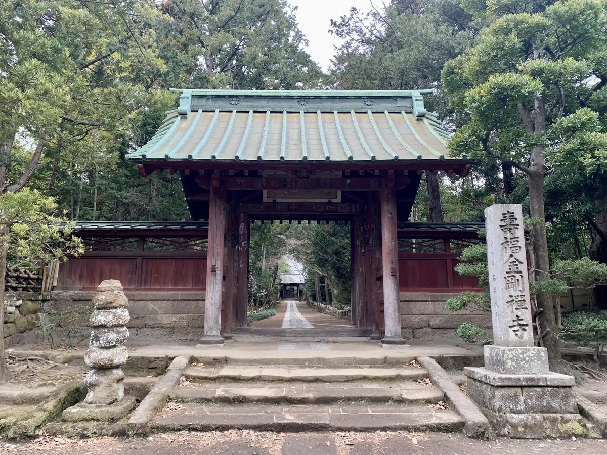 北条政子が眠る寿福寺