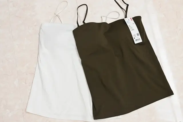 ユニクロ　エアリズムコットンブラチューブトップ　M