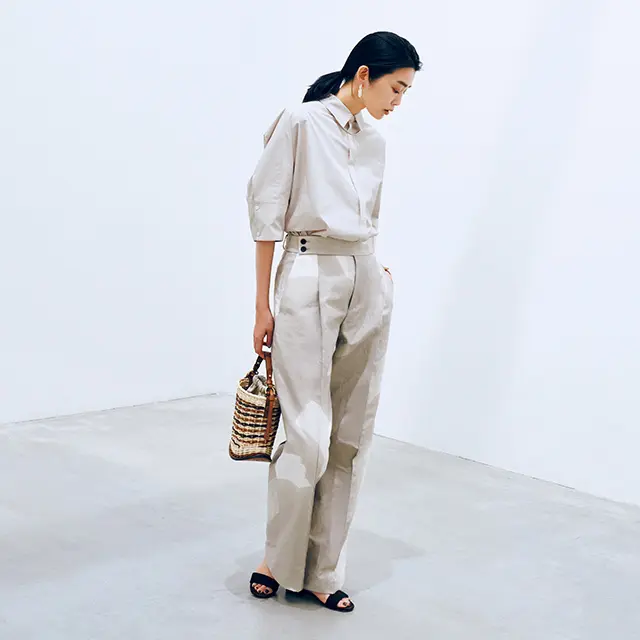 ラフなペイント柄