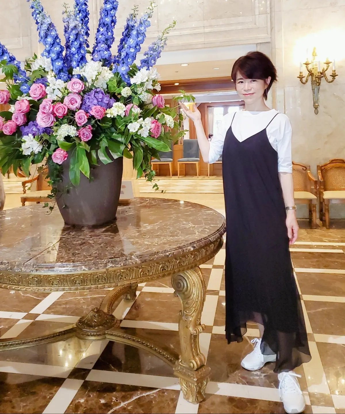 スタッフの方が快く写真を撮って下さいます。