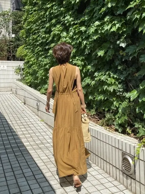 DRESSLAVEワンピース　後ろ姿