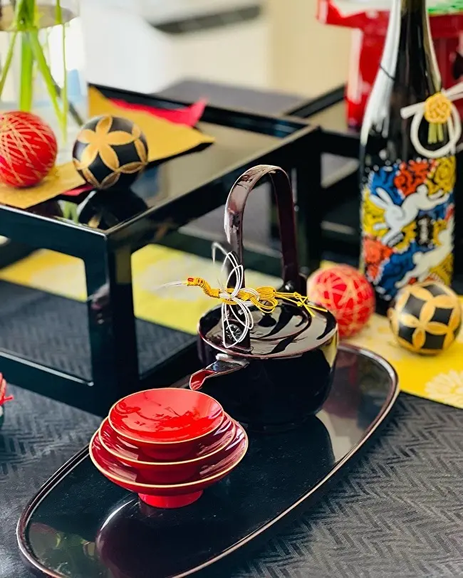 お屠蘇があるとお正月気分が盛り上がります