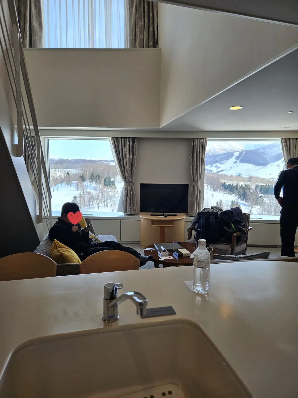 カウンターからの眺め