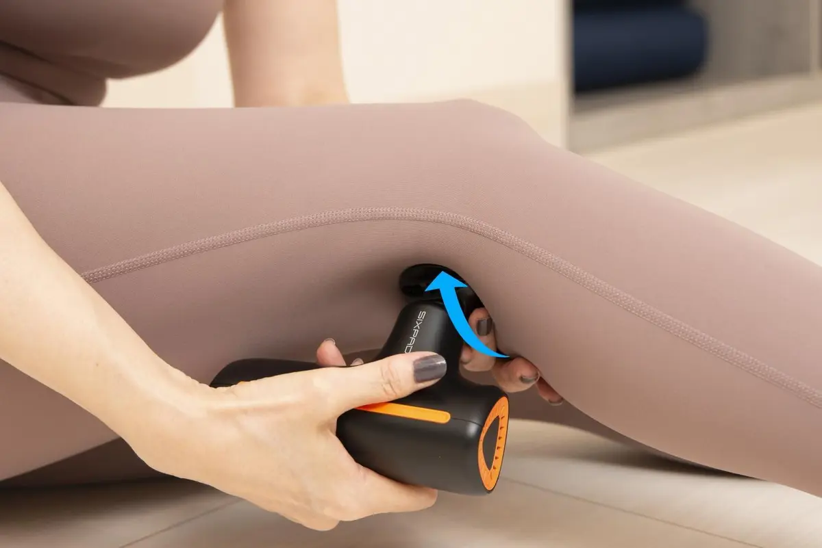 OurAge×Webエクラ　【ステップ４　ひざ裏に当てる】