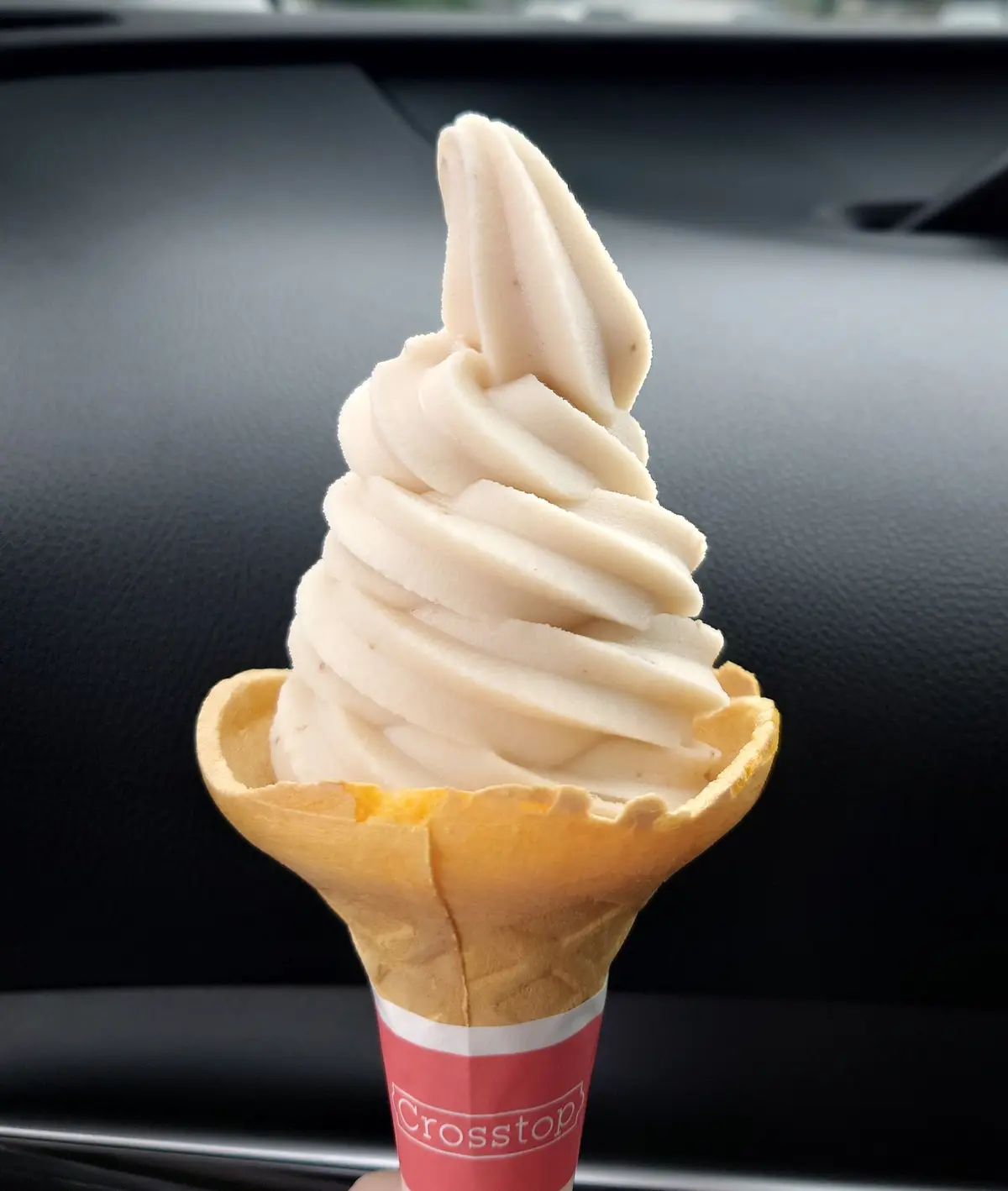 ねむの丘いちじくソフトクリーム