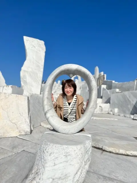 大理石のアート