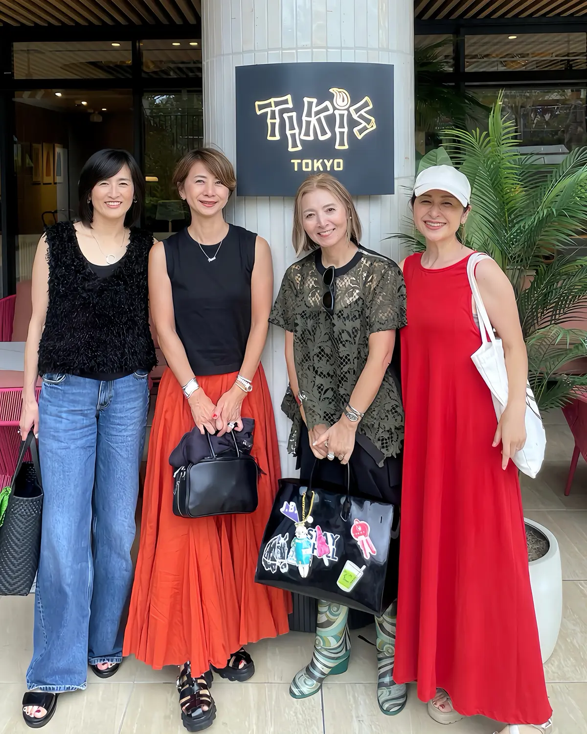 友人との記念写真