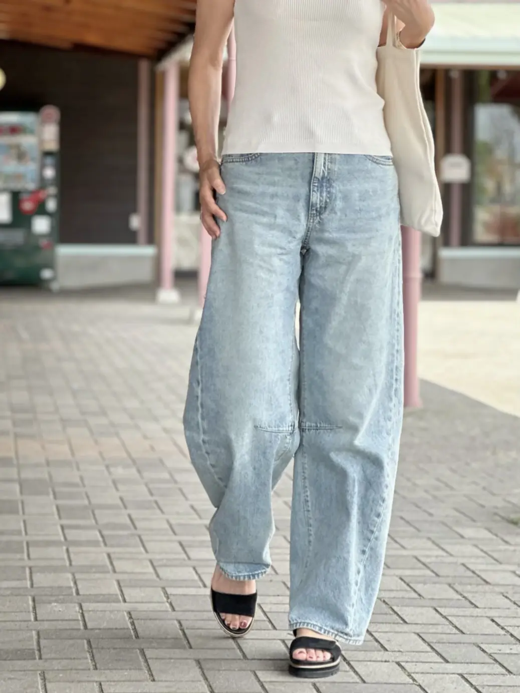 GUデニムで初夏の景色を楽しむお散歩へ♪の画像_3