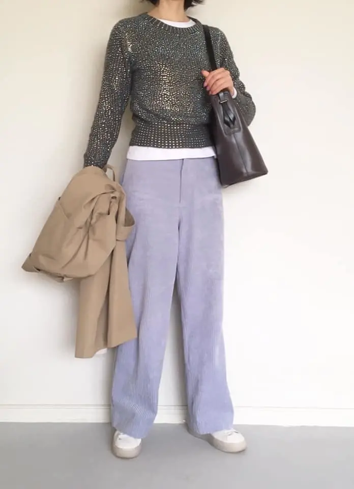 ZARAのキラキラニットで京都祇園　草間の画像_2