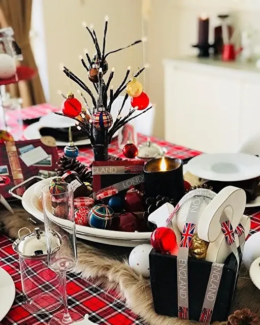 3年前のクリスマステーブル