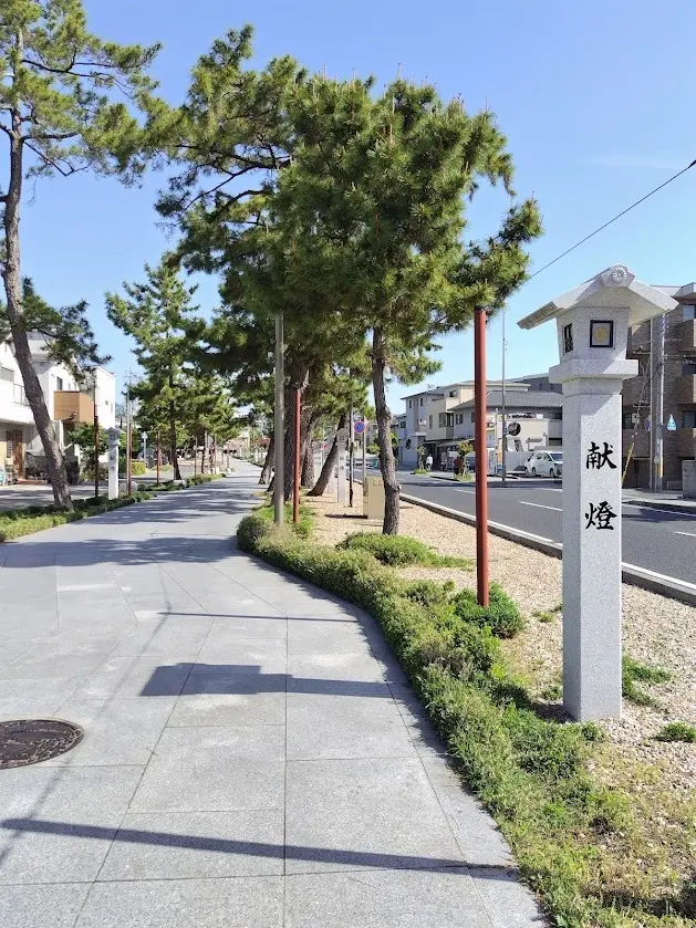 廣田神社への参道